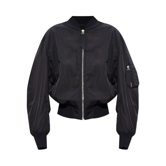 The Attico Black Jackets - Bomber Jackets Women